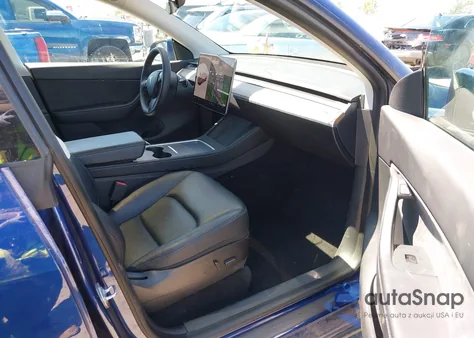 2021 Tesla Model Y Long Range Dual Motor All-Wheel Drive from USA, damaged, VIN 5YJYGDEE0MF190366